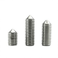 Vis sans tête conique à six pans creux en acier inoxydable M3 M4 M5 M6 M8 M10 M12 M16