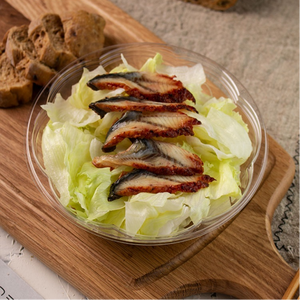 ชามสลัดพลาสติกใสพร้อมฝาปิดขนาด16/24/32/48ออนซ์ใช้ใส่อาหารแบบใช้แล้วทิ้งได้ตามต้องการ - Product Image 4