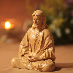 Adornos de Jesús en Oferta para Decoración del Hogar JSA16, Decoración Cristiana para Sala de Estar, Artesanías de Resina JSA16, Adornos de Resina de Dios Jesús JSA1 - Product Image 3