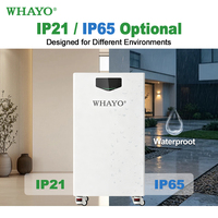 Batterie de stockage solaire domestique Whayo 14kWh 16kWh 51.2V 314Ah 15kWh LiFePO4 avec communication RS485 RS232