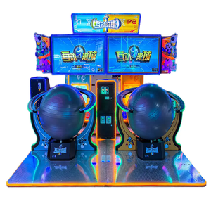 Machine <span class=keywords><strong>de</strong></span> <span class=keywords><strong>jeu</strong></span> d'arcade interactive géante et immersive, type bowling, à monnayeur, avec éclairage néon complet, pour la compétition sportive, équipement <span class=keywords><strong>de</strong></span> divertissement - Product Image 4