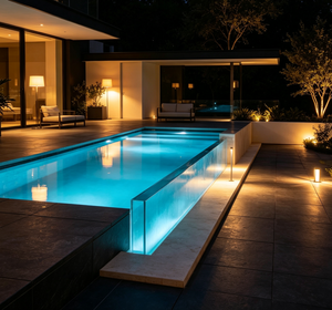 <span class=keywords><strong>Piscina</strong></span> de Lujo de 7 <span class=keywords><strong>Metros</strong></span> en Oferta, Spa de Natación Infinita de Acrílico para Villa - Product Image 3