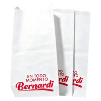 Sacs personnalisés pour hamburgers et frites, impression sur mesure, emballage à emporter pour food truck, fabriqués par une usine expérimentée.