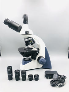 시덴토프 헤드 연구용 삼안 현미경 40X-1600X 배율 생물학 연구용 실험실 복합 현미경 - Product Image 2