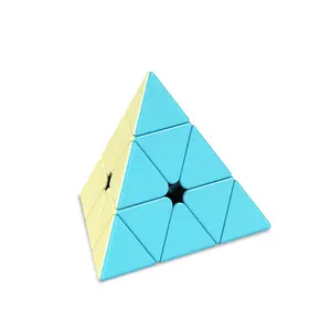 Moyu MeiLong cubing sala de aula macaron cor educacional Novo Estilo cubo puzzle jogo fidget triângulo cubo