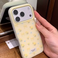 Coques de téléphone portable antichoc de luxe à motif floral pour iPhone 18 17 16 Plus Pro Max 15 14 13 12 11 – Housse de protection personnalisable avec logo
