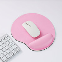 Tapis de souris ergonomique avec repose-poignets, tapis de souris en gel avec base antidérapante en PU, tapis de souris en mousse à mémoire de forme pour ordinateur portable PC
