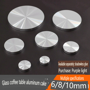 โต๊ะเค้กชาอลูมิเนียม<span class=keywords><strong>ขา</strong></span>หมุนด้านล่างพร้อมโรเตอร์แบริ่งสำหรับโต๊ะรับประทานอาหารกระจกการออกแบบที่ทันสมัยประกอบง่าย - Product Image 4