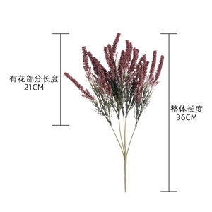Bouquet de fleurs artificielles CallaFloral en mousse plastique pour décoration intérieure de mariage - Product Image 4