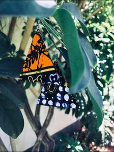 Bolso Bandolera Artesanal de Zambia para Mujer, de Cuero PU con Decoración Floral, Portátil, para Todas las Temporadas - Product Image 3