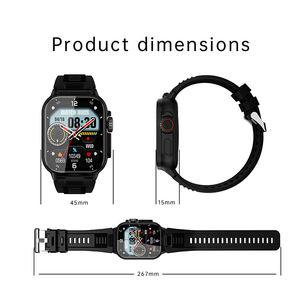 Reloj Inteligente DF GT8 Buds Tws 2 en 1 con Pantalla a Color de 2.01 Pulgadas, Llamadas por BT, Modos Deportivos, Monitoreo de Salud, Batería de Ultra Larga Duración de 300 mAh - Product Image 6