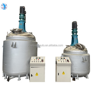 Réacteur chimique à agitation en acier inoxydable de haute qualité 1000L, cuve à réaction à chauffage électrique continu à enveloppe - Product Image 2