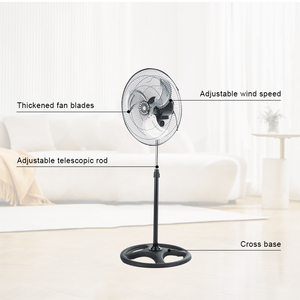 พัดลมตั้งพื้นขนาด 18 นิ้ว 50/60Hz ควบคุมด้วยระบบกลไก สำหรับใช้ในครัวเรือนเพื่อความเย็น - Product Image 3