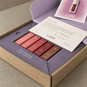 Emballage cosmétique pour rouge à lèvres pour marques en ligne, boîte d'expédition en carton ondulé E Flute, boîte d'expédition découpée sur mesure, emballage personnalisé - Product Image 2