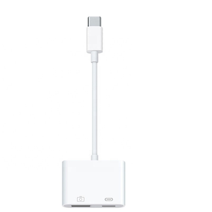 Adaptor Tipe C ke USB <span class=keywords><strong>3</strong></span> Multifungsi, <span class=keywords><strong>2</strong></span>-in-1 dengan Port pengisian daya untuk ponsel & kamera OTG USB C pria ke Wanita - Product Image 2