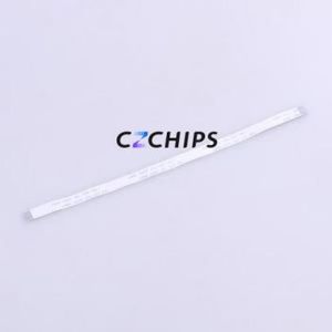 JS05A-14P-200-4-8 FFC Cable (Flexible Flat Cable) P=0.5mm Connector 14P 0.5mm 0.3mm Non-Inverting - Product Image 1