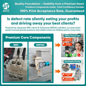 Machine d'impression tampon à deux couleurs pour bouteilles, plastique, cadrans de montres, ampoules <span class=keywords><strong>LED</strong></span>, panneaux de machines à laver, poêles à frire, gommes - Product Image 3