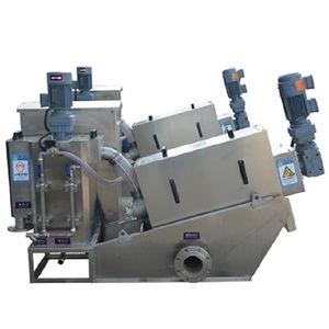 Déshydrateur à vis pour réservoir anoxique et traitement des eaux usées, équipement industriel de déshydratation des boues - Product Image 1