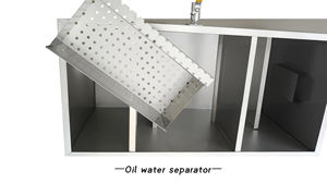 مورد من الفولاذ المقاوم للصدأ تحت مطبخ فندق مطعم خياطة آلية تحت الجهاز - Product Image 3