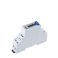 Meter Counter KWh SDM120A 45A Asli, Pemasangan Langsung di Rel DIN, Bersertifikasi MID, Persetujuan EN50470-3:2022