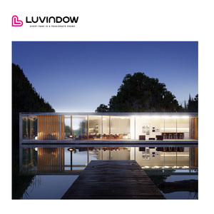 Phong cách hiện đại nhôm nâng cửa trượt nhôm kính hiện đại bên ngoài Slim khung trượt kính Patio cửa ra vào - Product Image 2