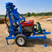 Fournisseur d'usine de machines de forage de puits d'eau sur mesure avec une profondeur de 100m à 150m et un support technique professionnel