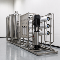 Machine de purification d'eau par osmose inverse industrielle commerciale 1000L/heure, garantie 1 an, pour le traitement de l'eau des lavages automobiles