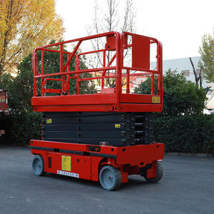 Superventas 8M 500 KG 8M Carga DC Elevación y elevación <span class=keywords><strong>Manual</strong></span> Elevador de tijera móvil - Product Image 4