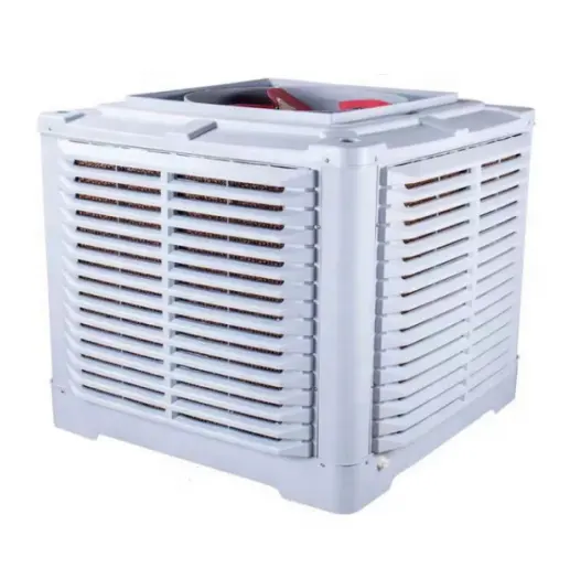 Airflow 18000 cubic meter per hour top discharge ducted evaporative air cooler price