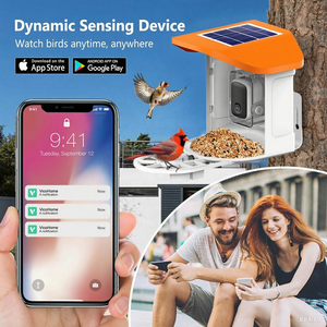 Vườn Thông Minh 3MP vicohome năng lượng mặt trời từ xa xem ai công nhận mini thông minh chim trung chuyển máy ảnh mới 2.4G WIFI chim xem máy ảnh - Product Image 2