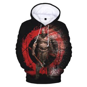 God Of <span class=keywords><strong>War</strong></span> Impreso 3D Cool Winter Autumn Hoodies Hombre Mujer Anime Sudadera Personalidad Casual Tallas grandes Pullover Hoobies - Product Image 4
