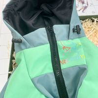 JXANRY Nouvelle veste haut de gamme avec Teddy Pomeranian Schnauzer Corgi Patchwork Design Marque tendance à la mode pour chiens