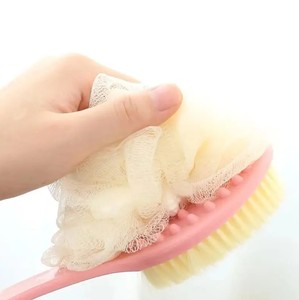 Body Brush Long Handled Soft Bristle <strong>Scrub</strong> Brush <strong>Back</strong> Brush Bath <strong>Scrub</strong> with Shower Flower - Product Image 5