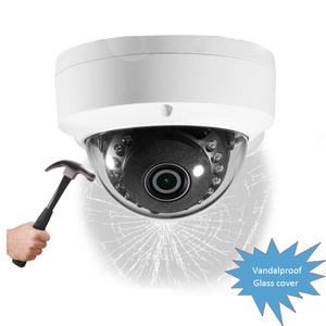 Hot bán 4k 8MP an ninh PoE Vandalproof Bìa Dome kim loại mạng PoE máy ảnh với âm thanh - Product Image 3