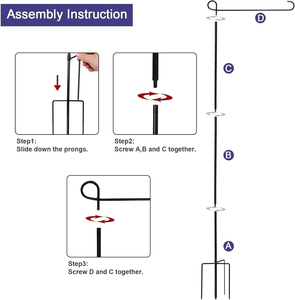 बड़े अवकाश आंगन उद्यान के झंडे, खाली बगीचे के झंडे की अनुकूलित मुद्रण - Product Image 3