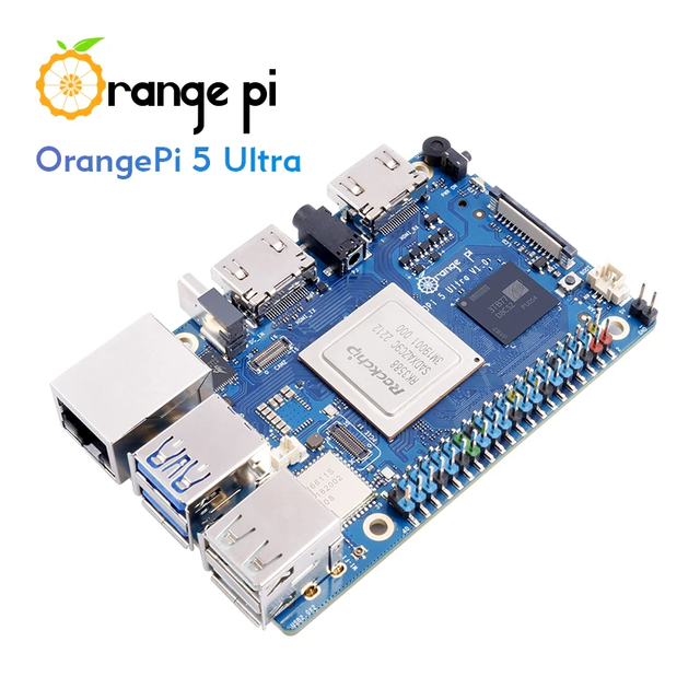 Orange Pi 5 Ultra 16GB LPDDR5 RAM RK3588 Rockchip Development Board with WIFI 6E + BT5.3 M.2 HD MI Port