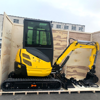 Ventes directes d'usine Chine Pelle sur chenilles Pelle sur chenilles agricole Petite pelle multifonctionnelle multi-tonnage