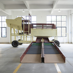 Gold Separate Recovery Gold Waschanlage Schleusen kiste mit Gras Gold Teppich - Product Image 3