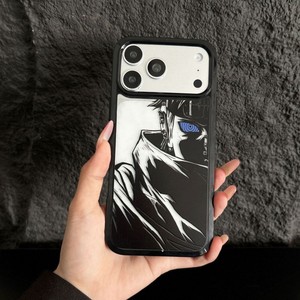 Fashion transparent UV print cartoon gojo jujutsu kaisen anime mobile phone <b>case</b> for <b>iPhone</b> 11 12 14 15 16 17 pro max - Product Image 6