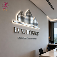 Enseigne lumineuse 3D pour salon de beauté, bureau, hôtel, enseigne publicitaire éclairée, lettres extérieures personnalisées, enseigne en lettres 3D