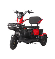 Triciclo Eléctrico 2026 de Alta Velocidad 25KM 600W 48V 20AH, Oferta de Fábrica a Buen Precio, Venta al Por Mayor de Bicicletas Eléctricas de Tres Ruedas