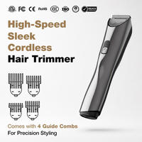 Tondeuse à cheveux USB-C ultra-légère pour hommes avec commande à un bouton, tondeuse à cheveux étanche IPX7 pour la coupe quotidienne des hommes