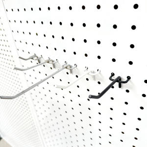 Gancio singolo dritto per supermercato vendita al dettaglio in filo metallico con gancio personalizzato di colore - Product Image 2