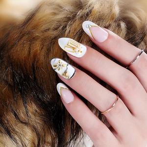 1 paquet Nail Art Strass Décor Mixte BRICOLAGE Cadre En Métal Décorations D'art De Clou Rivet Manucure Clou Clous - Product Image 5