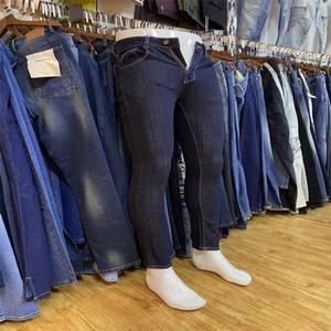 กางเกงยีนส์ผู้ชายทรงสกินนี่ขายดี รุ่นใหม่ XW 2023 ผ้ายีนส์ผสม ซักได้ ราคาถูก ทรงตรง ขายดี มีคุณภาพสูง มีสินค้าในสต็อก - Product Image 5