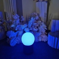 Equipo de DJ, Mini Focos LED Impermeables de 6x18w, Alimentados por Batería, Control Remoto DMX Inalámbrico, IP65, Luz de Escenario con Bola Redonda