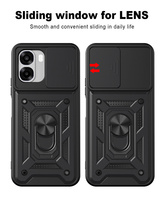 Coque de téléphone magnétique haute protection avec fenêtre coulissante pour appareil photo, design unique, pour OPPO OnePlus Nord 6/OPPO A6X/A6S/A6 Pro/A6/A6T Pro