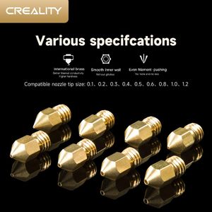 Boquillas de latón Creality de 0,4mm para Ender 3 V2 Ender 3 Pro Ender 3 Max Ender 5, accesorios para impresora 3D - Product Image 3