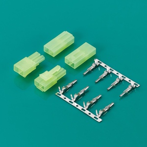 Vert Mini <span class=keywords><strong>Tamiya</strong></span> Mâle Femelle Terminal D'accueil En Laiton Contact Matériel Nylon pour Lampe LED Power Drive Connexion Fil pour PCB - Product Image 4