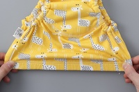 Culottes d'apprentissage lavables et réutilisables en coton pour bébé, sous-vêtements d'apprentissage imperméables en gaze pour tout-petits, culottes d'apprentissage pour bébé